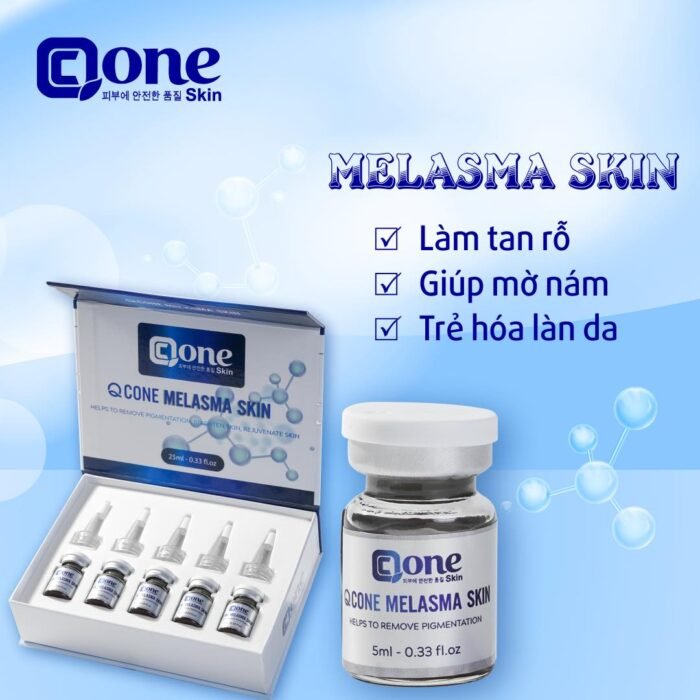 Qcone Trị nám chân sâu đầy sẹo rỗ