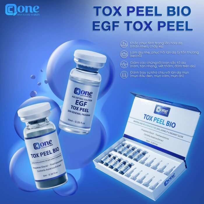 Bộ đôi Tox Peel Bio và EGF Tox Peel 0,33fl.oz